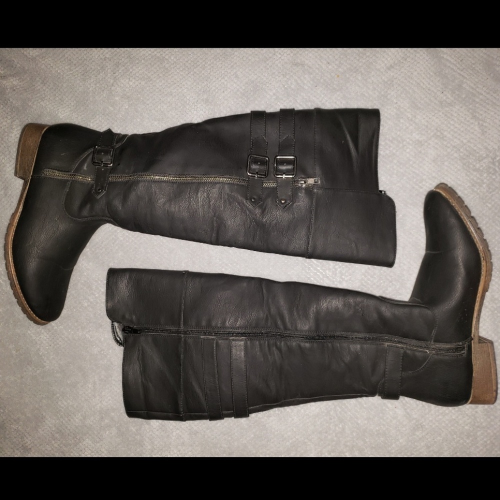 Knee high boots